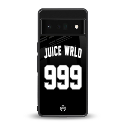 juice wrld 999 back phone cover | glass case for google pixel 6 pro