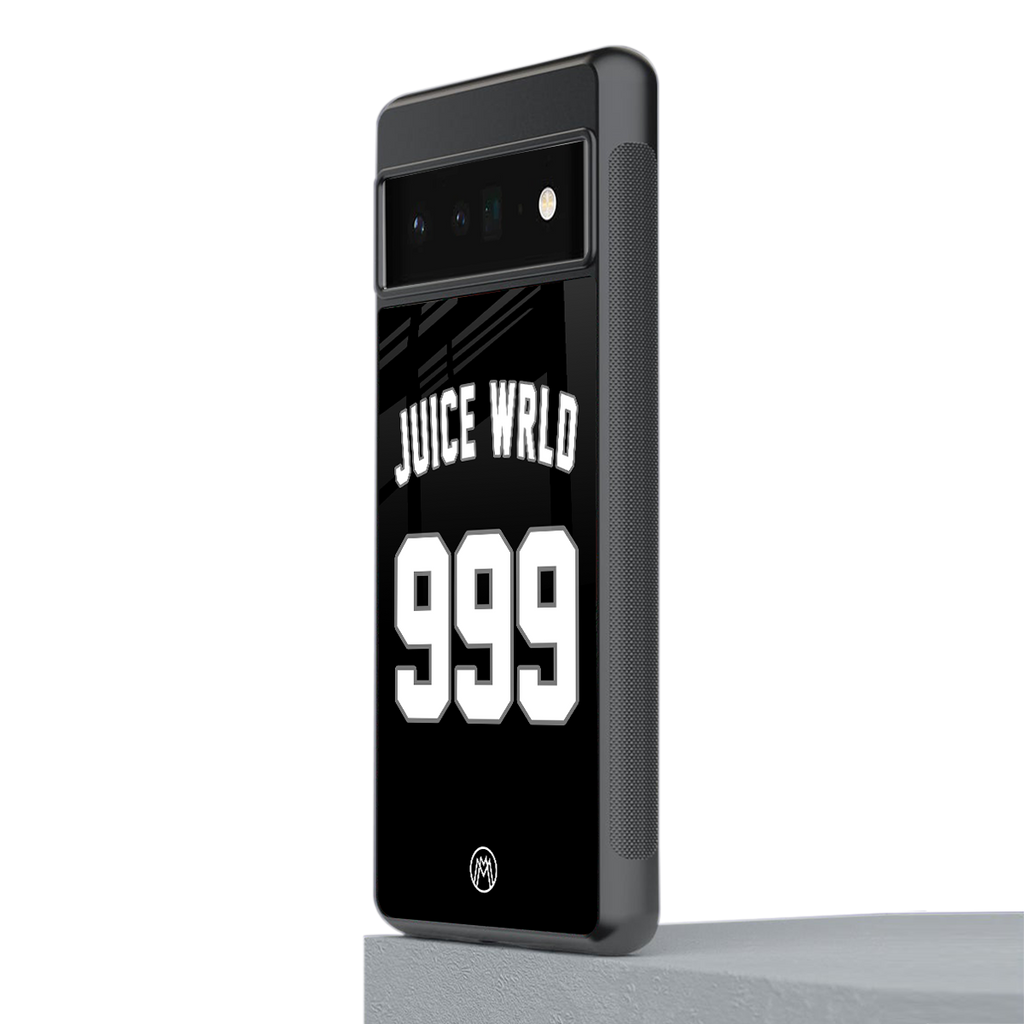 juice wrld 999 back phone cover | glass case for google pixel 6 pro