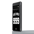 juice wrld 999 back phone cover | glass case for google pixel 6 pro