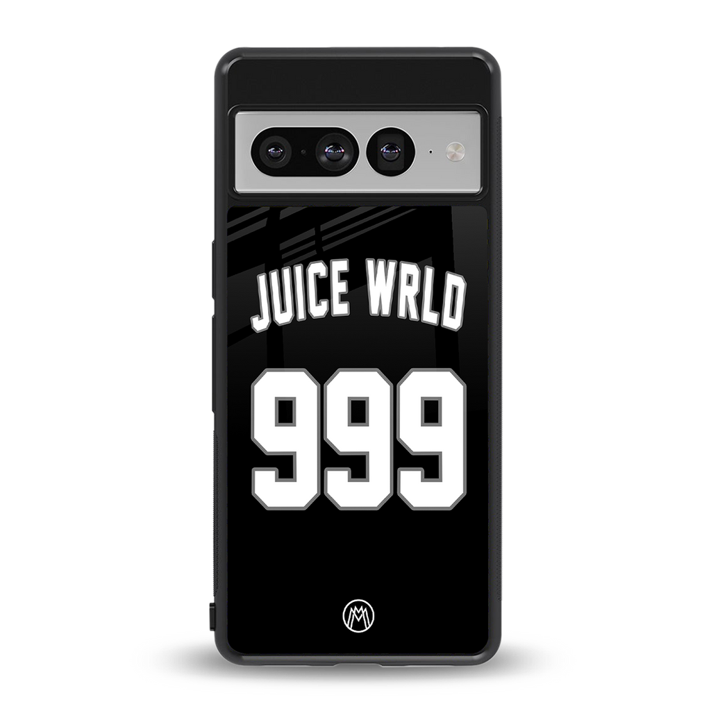 juice wrld 999 back phone cover | glass case for google pixel 7 pro