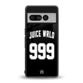 juice wrld 999 back phone cover | glass case for google pixel 7 pro