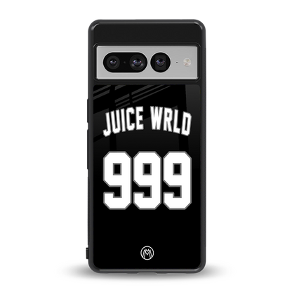 juice wrld 999 back phone cover | glass case for google pixel 7 pro