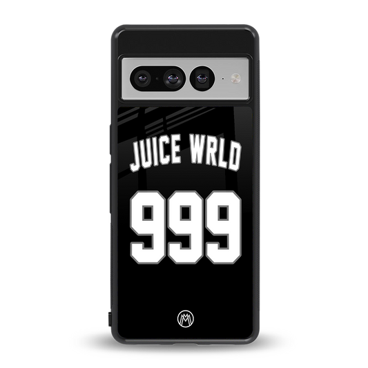 juice wrld 999 back phone cover | glass case for google pixel 7 pro