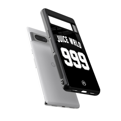 juice wrld 999 back phone cover | glass case for google pixel 7 pro