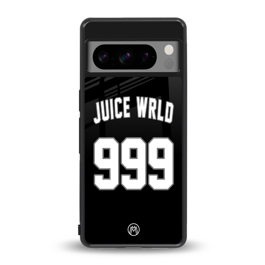 juice wrld 999 back phone cover | glass case for google pixel 8 pro