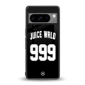juice wrld 999 back phone cover | glass case for google pixel 8 pro