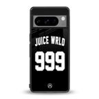 juice wrld 999 back phone cover | glass case for google pixel 8 pro