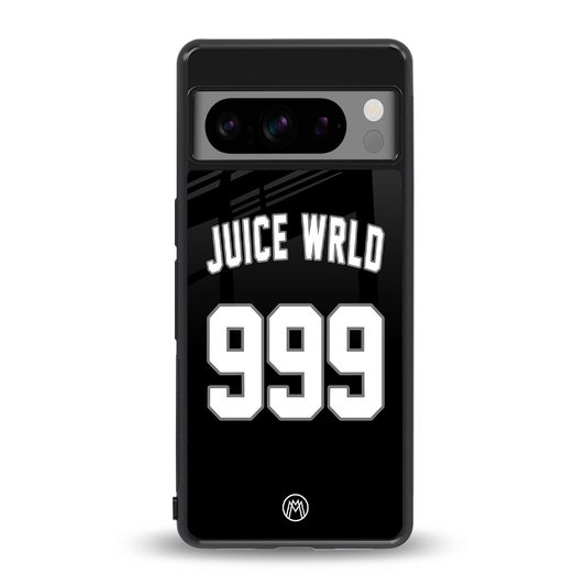 juice wrld 999 back phone cover | glass case for google pixel 8 pro