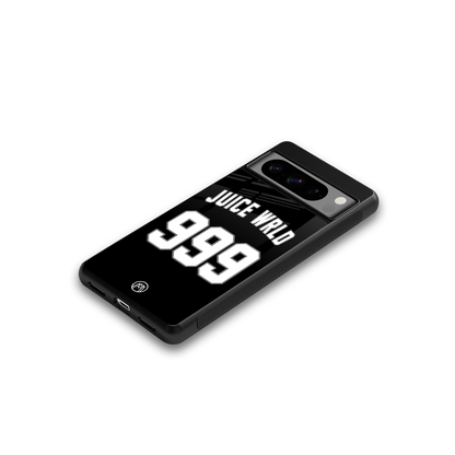 juice wrld 999 back phone cover | glass case for google pixel 8 pro