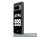 juice wrld 999 back phone cover | glass case for google pixel 8 pro
