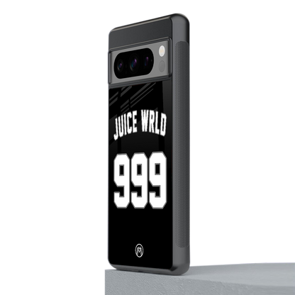 juice wrld 999 back phone cover | glass case for google pixel 8 pro