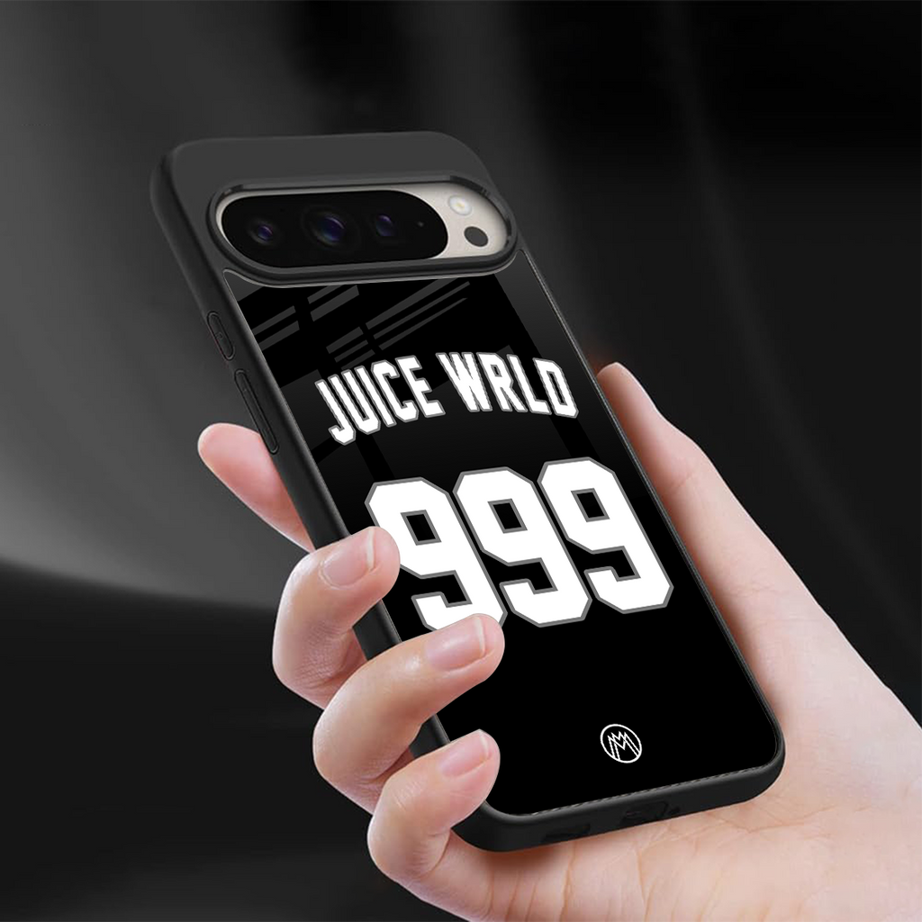 juice wrld 999 back phone cover | glass case for google pixel 9 pro