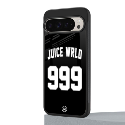 juice wrld 999 back phone cover | glass case for google pixel 9 pro xl