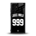 juice wrld 999 back phone cover | glass case for samsung galaxy s23 ultra
