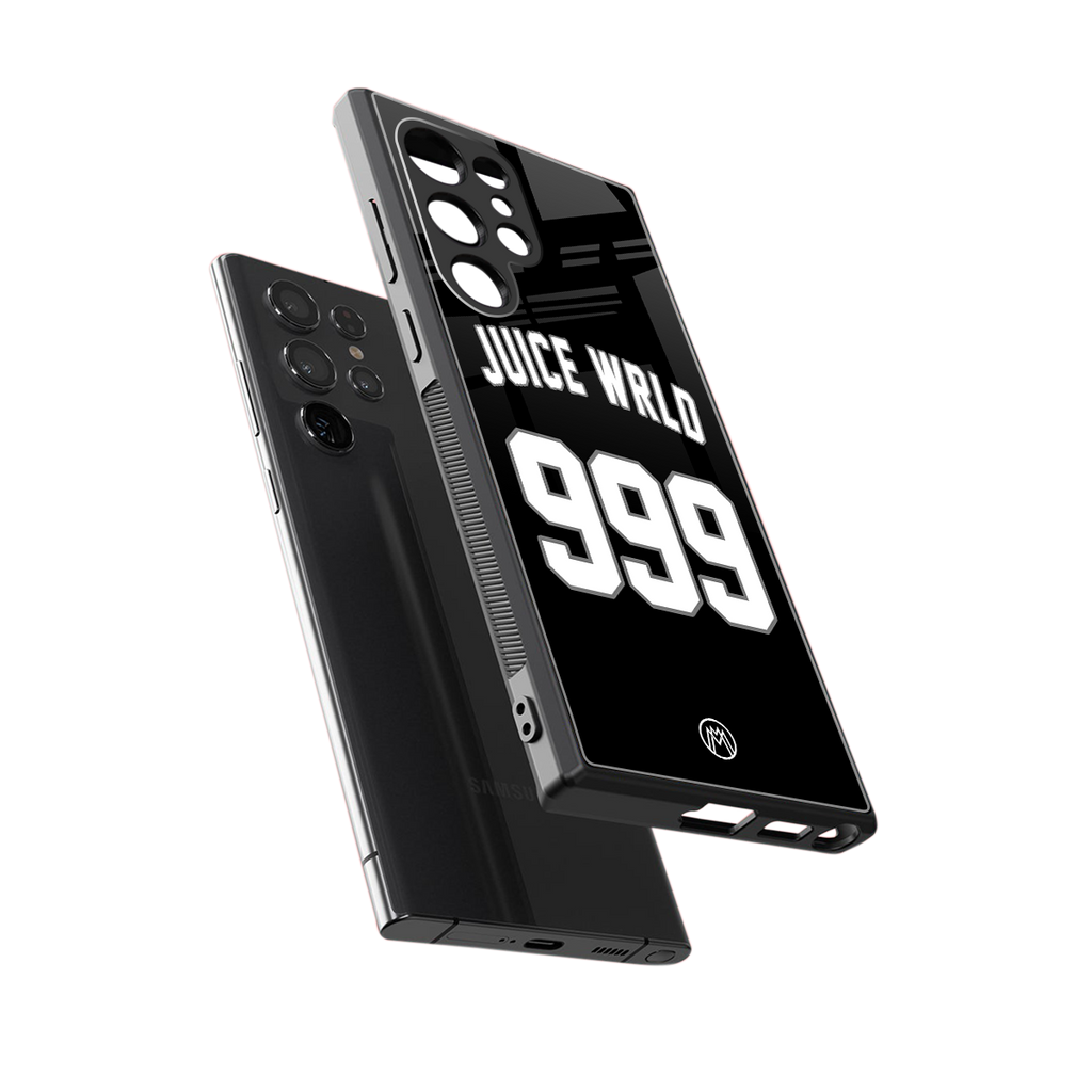 juice wrld 999 back phone cover | glass case for samsung galaxy s23 ultra