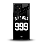 juice wrld 999 back phone cover | glass case for samsung galaxy s25 ultra