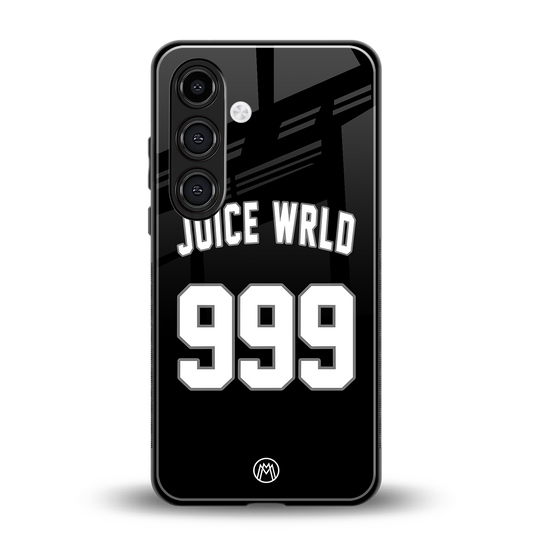 juice wrld 999 back phone cover | glass case for samsung galaxy s24 plus