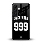 juice wrld 999 back phone cover | glass case for samsung galaxy s25 plus