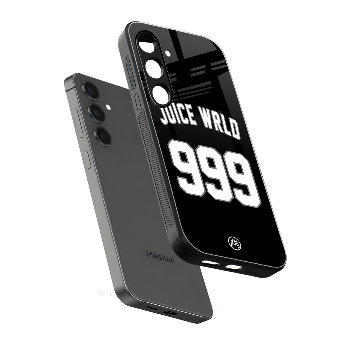 juice wrld 999 back phone cover | glass case for samsung galaxy s24 plus