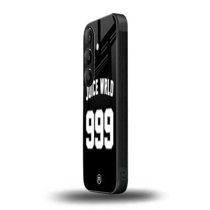 juice wrld 999 back phone cover | glass case for samsung galaxy s24 plus