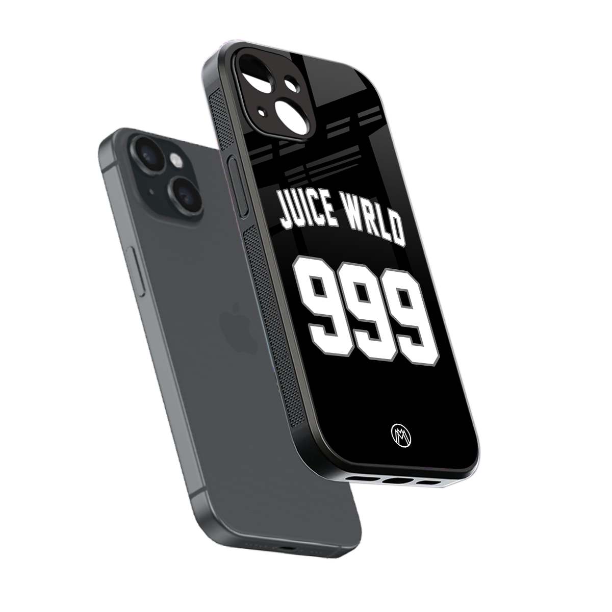 juice wrld 999 back phone cover | glass case for iphone 15