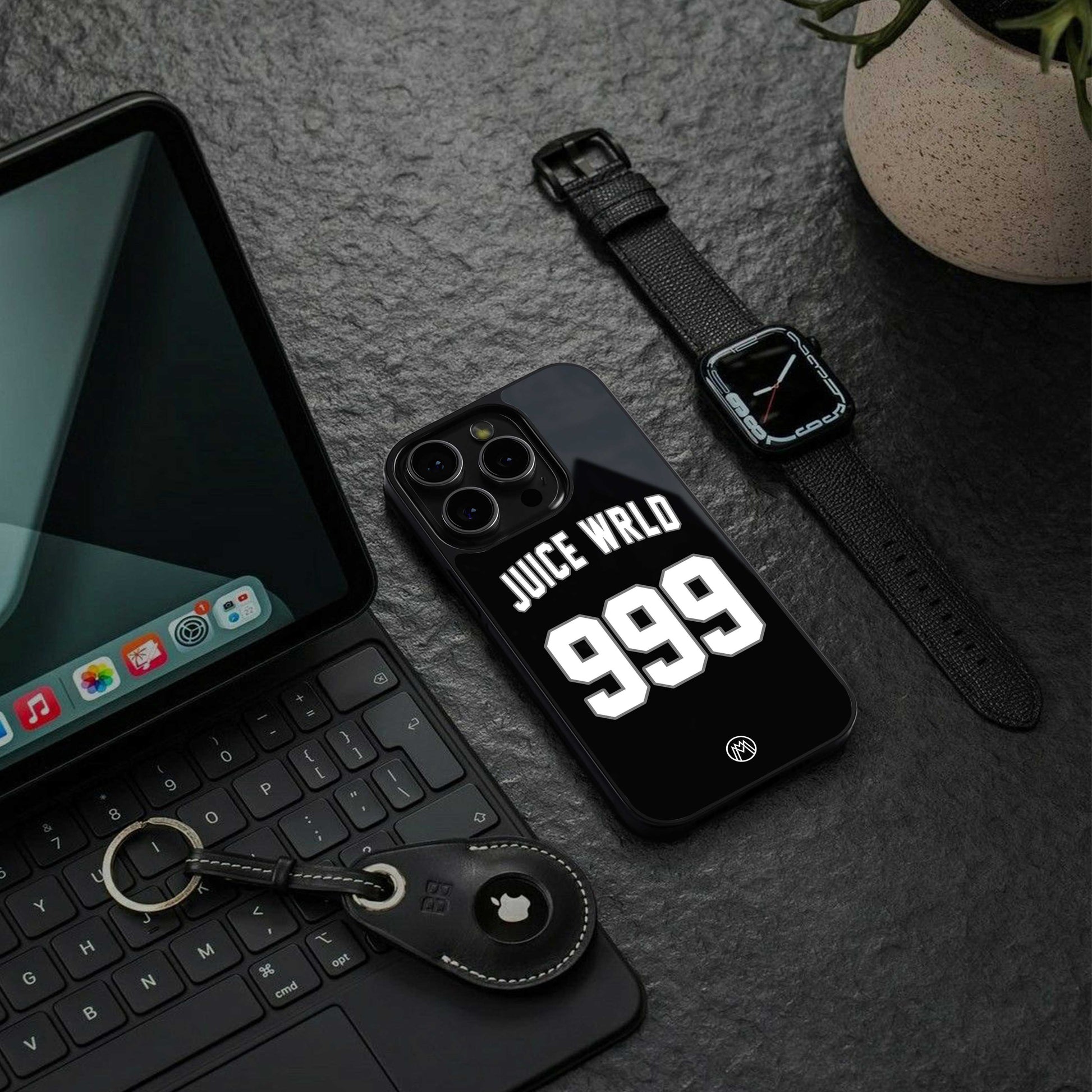 juice wrld 999 back phone cover | glass case for iphone 13 pro max