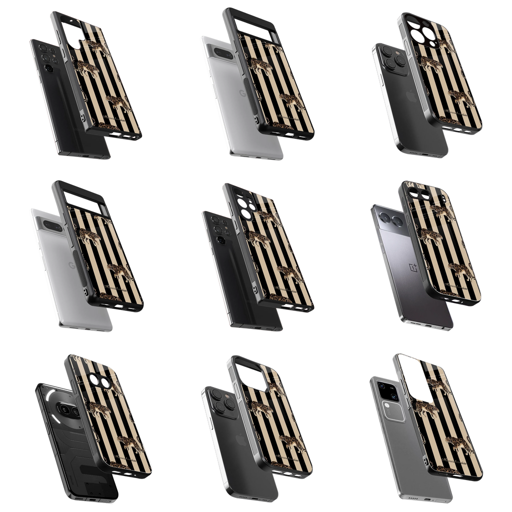 Durable Glass Back Mobile Case for iPhone, Samsung, OnePlus, Google Pixel, Redmi, Vivo, Oppo