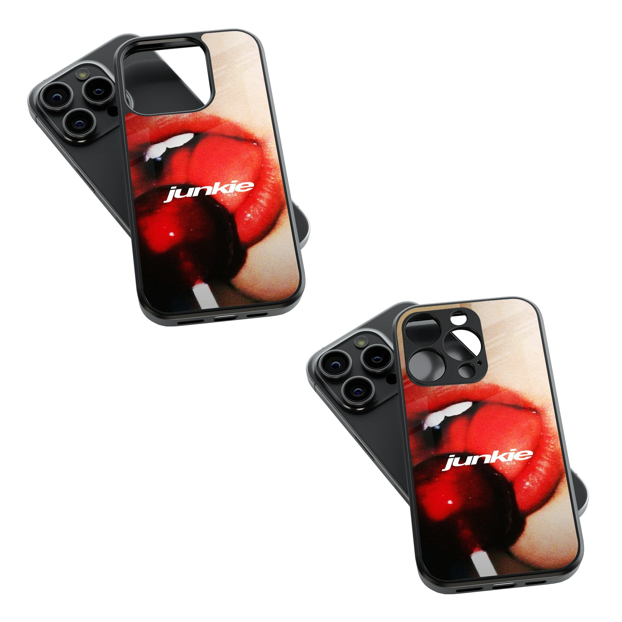 Trendy Glass Back Mobile Case for iPhone, Samsung, Redmi, OnePlus, Google Pixel, Motorola