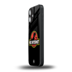 jurassic park no internet back phone cover | glass case for iphone 16