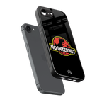 jurassic park no internet back phone cover | glass case for iphone 16e