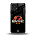 jurassic park no internet back phone cover | glass case for nothing phone 1