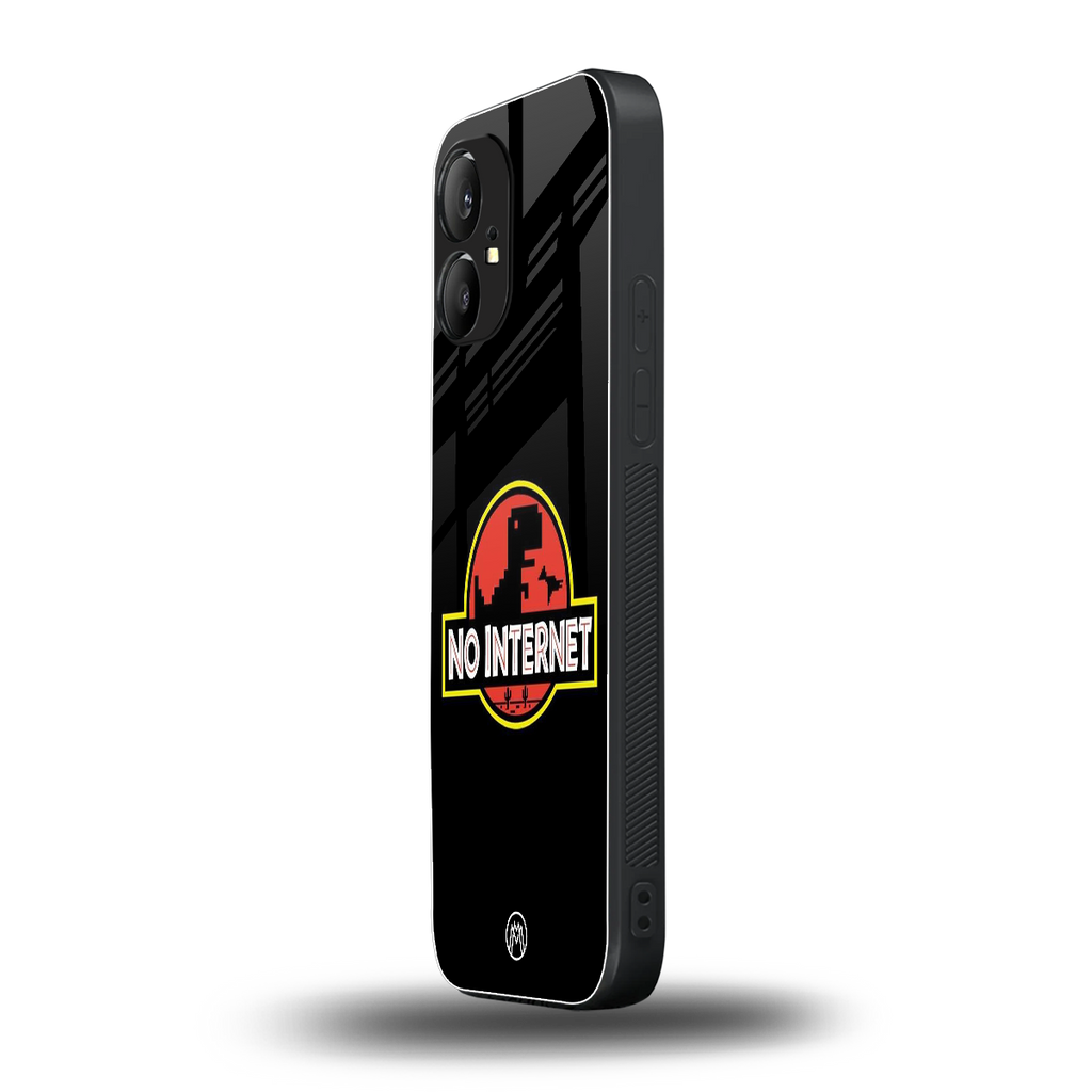jurassic park no internet back phone cover | glass case for nothing phone 1