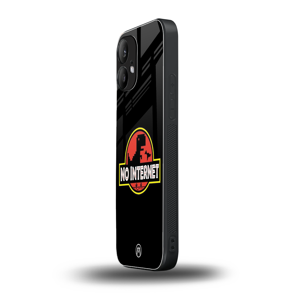 jurassic park no internet back phone cover | glass case for nothing phone 2