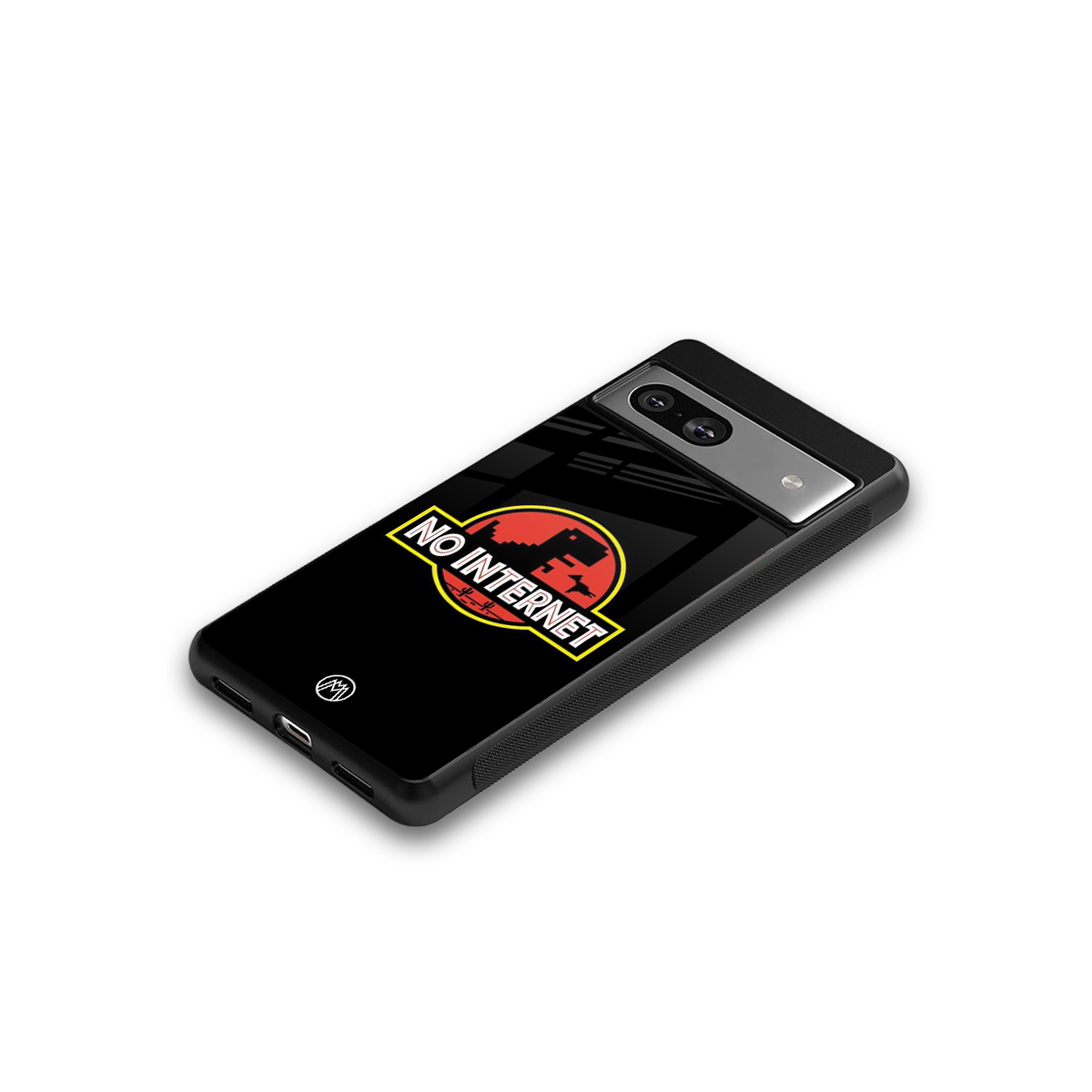 jurassic park no internet back phone cover | glass case for Google Pixel 7