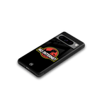 jurassic park no internet back phone cover | glass case for google pixel 8 pro