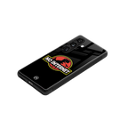 jurassic park no internet back phone cover | glass case for samsung galaxy s24 fe