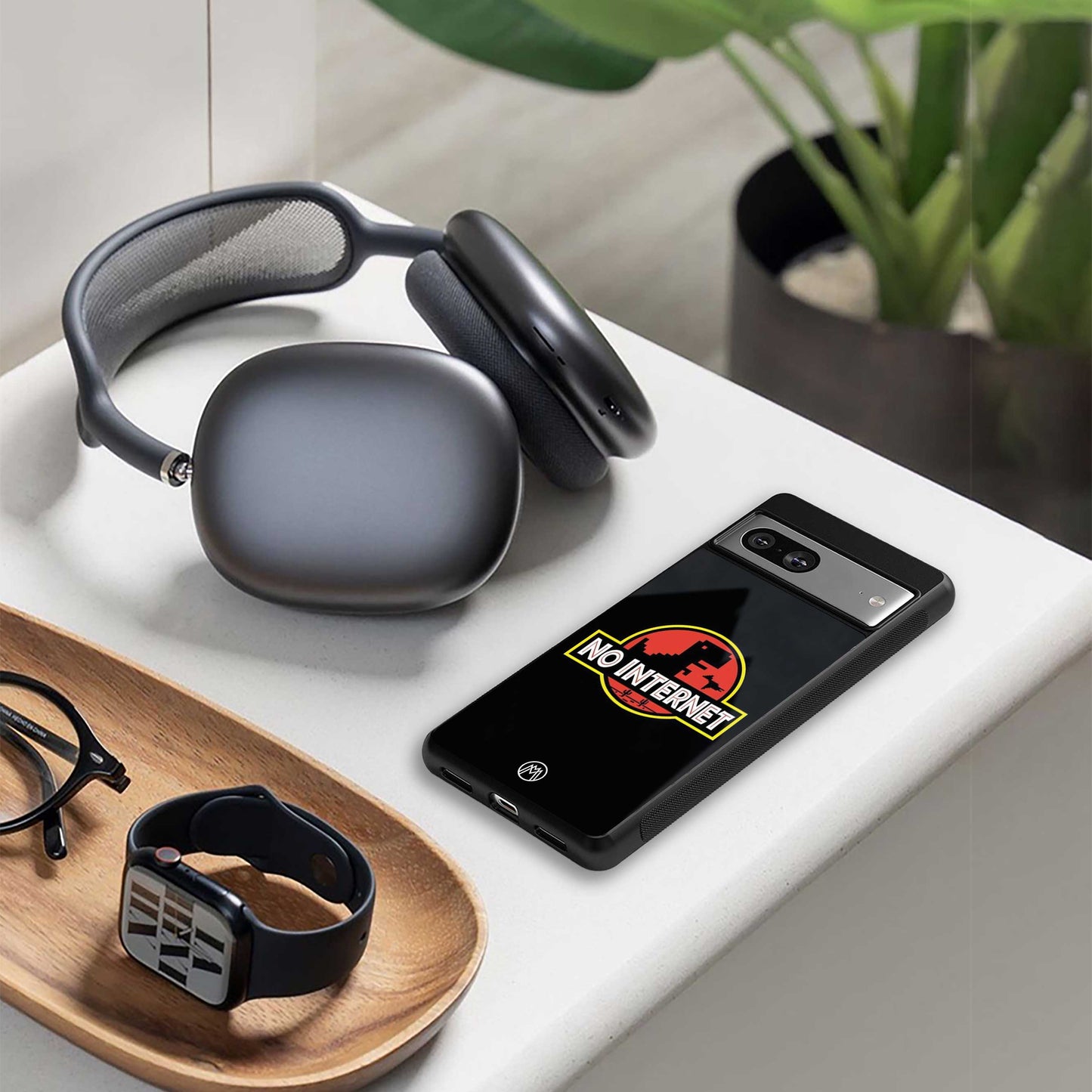 jurassic park no internet back phone cover | glass case for nothing phone 2