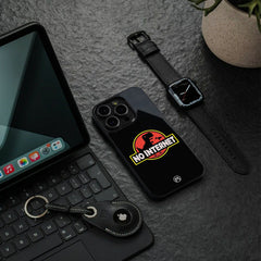 Jurassic Park No Internet Phone Cover | Glass Case
