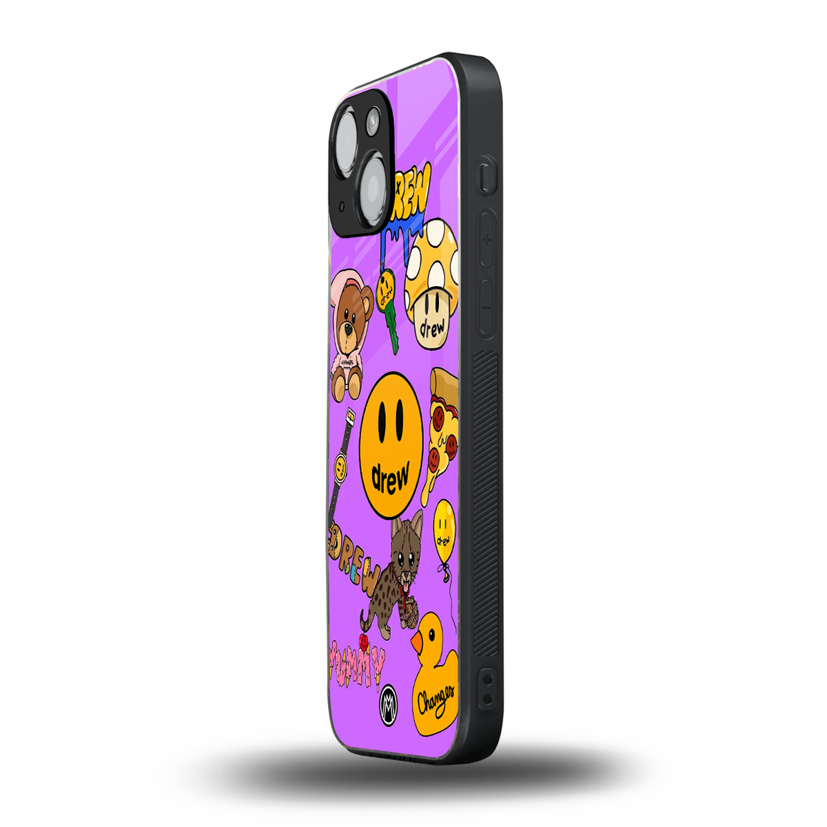 justin bieber back phone cover | glass case for iphone 13 mini