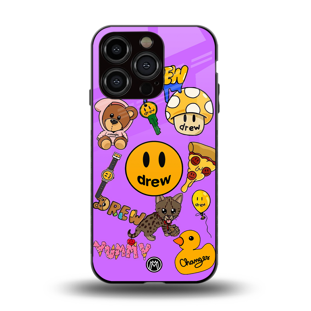 justin bieber back phone cover | glass case for iphone 15 pro