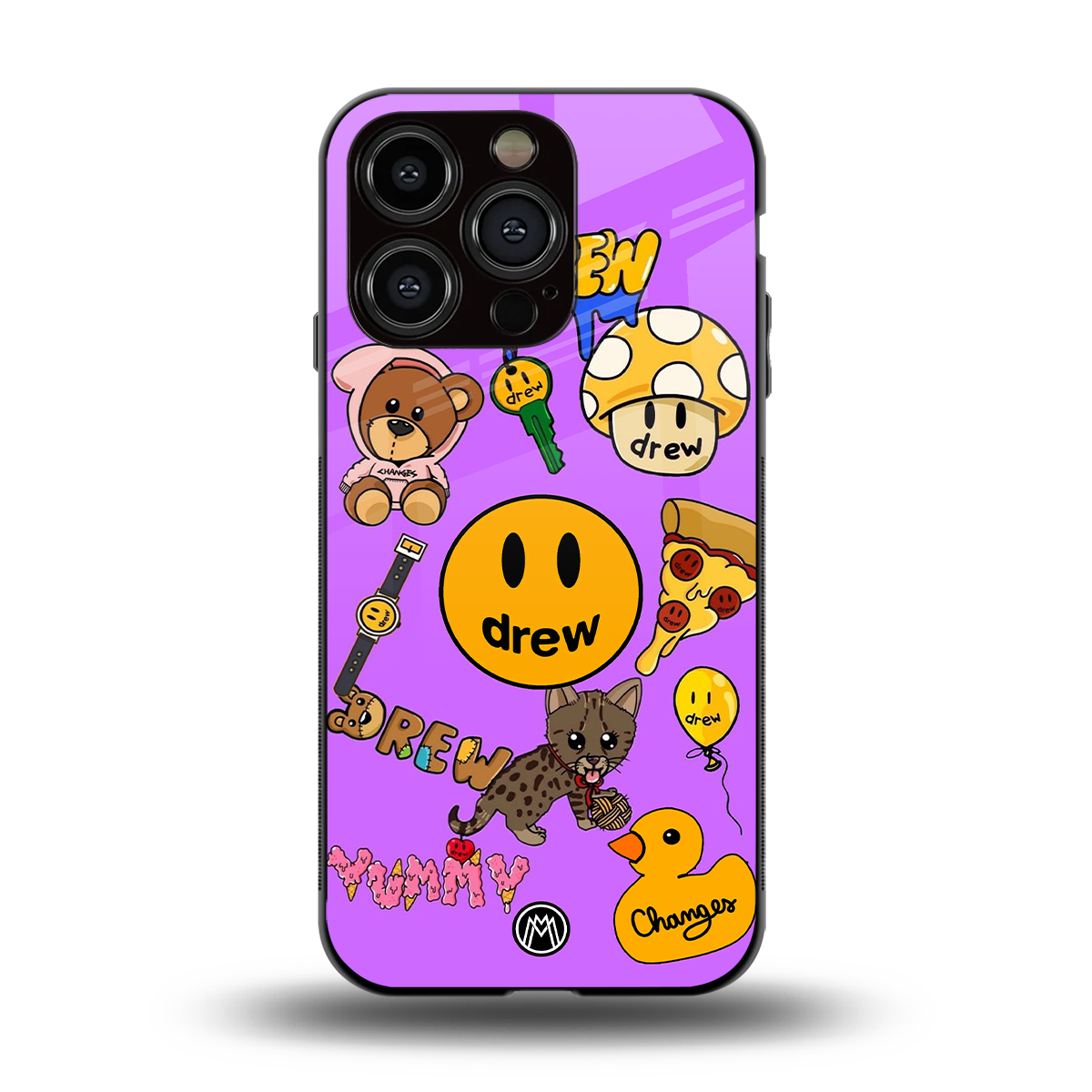 justin bieber back phone cover | glass case for iphone 15 pro