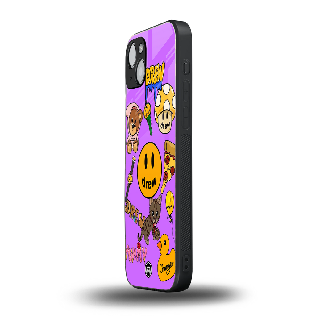 justin bieber back phone cover | glass case for iphone 15