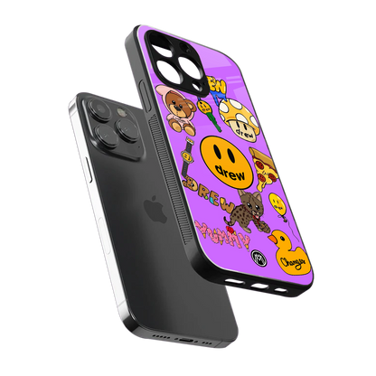 justin bieber back phone cover | glass case for iphone 15 pro