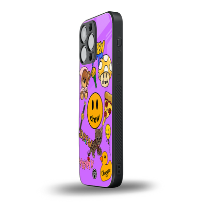 justin bieber back phone cover | glass case for iphone 16 pro max
