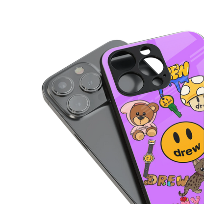 justin bieber back phone cover | glass case for iphone 16 pro