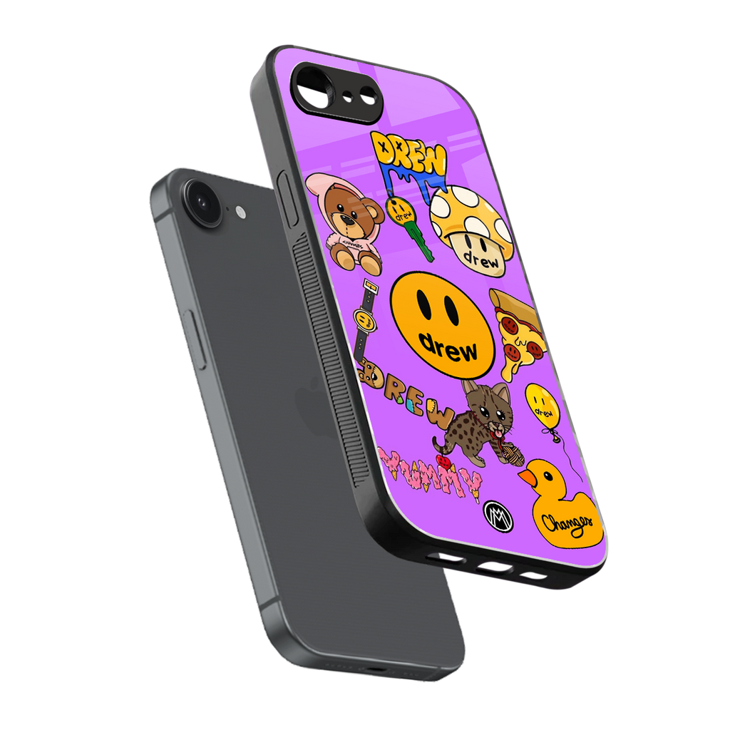 justin bieber back phone cover | glass case for iphone 16e