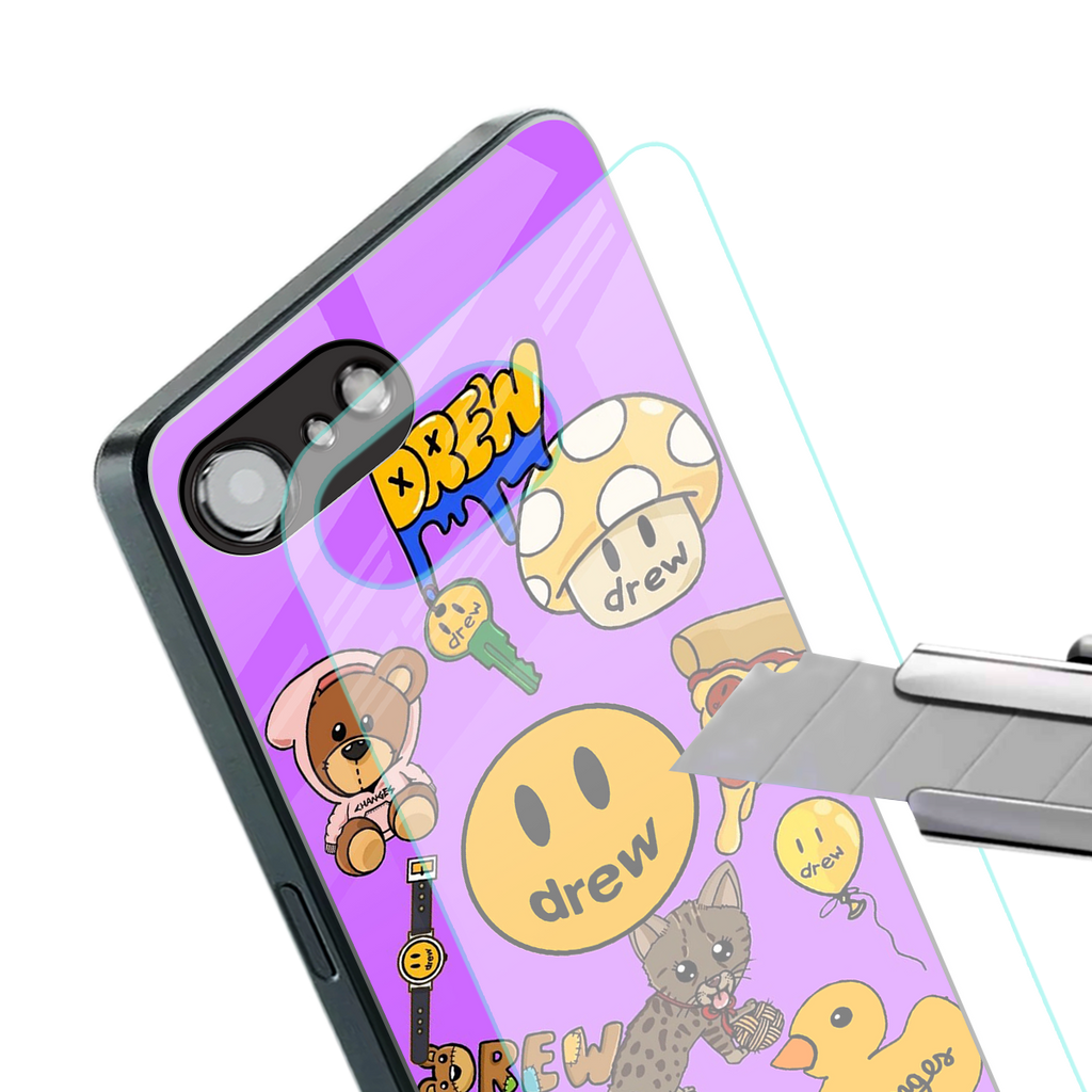 justin bieber back phone cover | glass case for iphone 16e