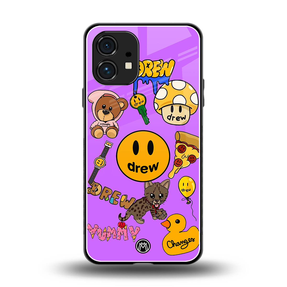justin bieber back phone cover | glass case for nothing phone 1