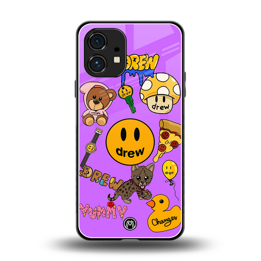 justin bieber back phone cover | glass case for nothing phone 1