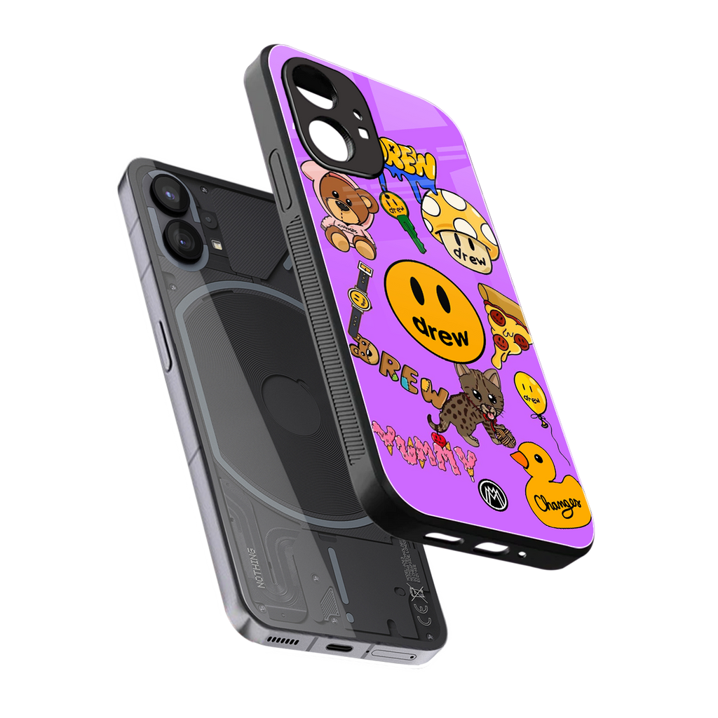 justin bieber back phone cover | glass case for nothing phone 1